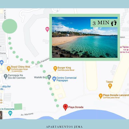 Apartamento Jema, A Un Paso De La Playa Playa Blanca  Ngoại thất bức ảnh